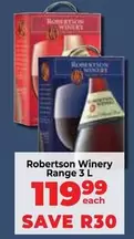Robertson Winery - Range 3 L