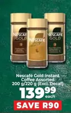 Nescafé - Gold Instant Coffee Assorted