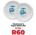 Paper Plates 50s