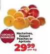 Nectarines, Dessert Peaches or Apricots