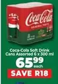 Coca cola - Soft Drink Cans Assorted