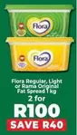 Flora - Regular, Light or Original Fat Spread