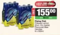 Flying Fish - Pressed Lemon (Excl. Dry Apple) Flavoured Beer