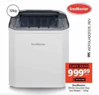 Snomaster - Counter-Top Ice-Maker