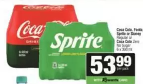 Coca cola - Cola, Fanta, Sprite or Stoney