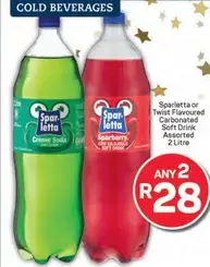Sparletta -  or Twist Flavoured Carbonated Soft Drink