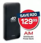 Aim - 10000mAh Power Bank
