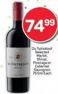 Du Toitskloof - Merlot, Shiraz, Pinotage or Cabernet Sauvignon