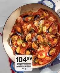 Shell - Fishmonger's Half Mussels