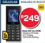 Nokia - 105 Vox 32MB