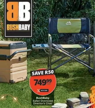 Safari Oversized Director's Chair