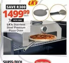 Snomaster - Stainless Steel Premium Pizza Oven