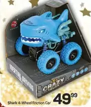 Shark 4-Wheel Friction Car