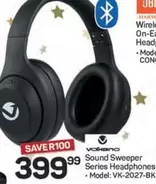 Volkano - Sound Sweeper Series Headphones