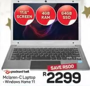 Packard Bell - Mclaren-C Laptop