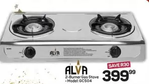 Alva - 2-Burner Gas Stove