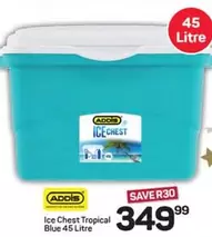 Addis - Ice Chest Tropical Blue 45 Litre