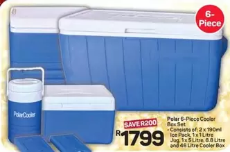 Polar - 6-Piece Cooler Box Set