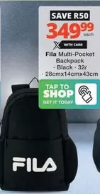 FILA - Multi-Pocket Backpack