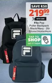 FILA - Pop Puller Backpack