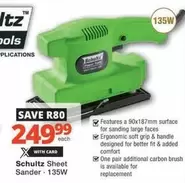 Comfort - Sheet Sander