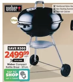 weber - Compact Kettle Braai