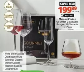 Magnum - Gourmet Glassware Range