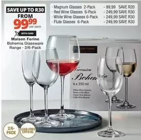 Magnum - Bohemia Glassware Range