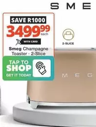 Smeg - Champagne Toaster