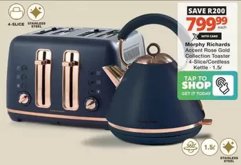 Today - Accent Rose Gold Collection Toaster
