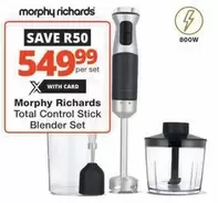 Total -  Control Stick Blender Set