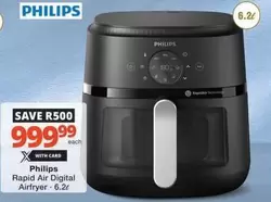 Philips - Rapid Air Digital Airfryer