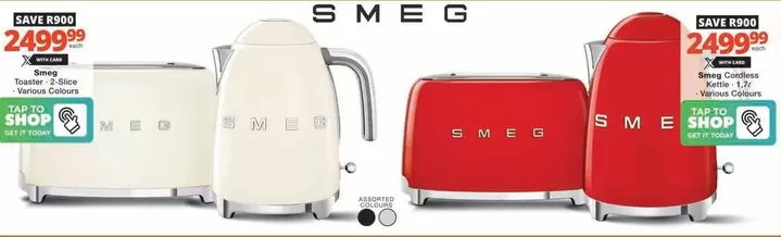 Smeg - Toaster 2-Slice