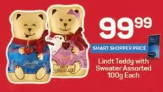 Lindt - Teddy with Sweater Assorted