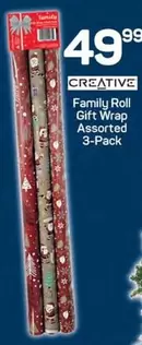 Creative - Family Roll Gift Wrap
