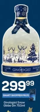 Ginologist Snow Globe Gin 750ml