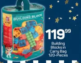 Building Blocks in Carry Bag