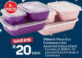 6-Piece Eco Foodsavers Set