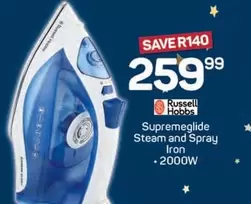 Russell Hobbs - Supremeglide Steam and Spray Iron