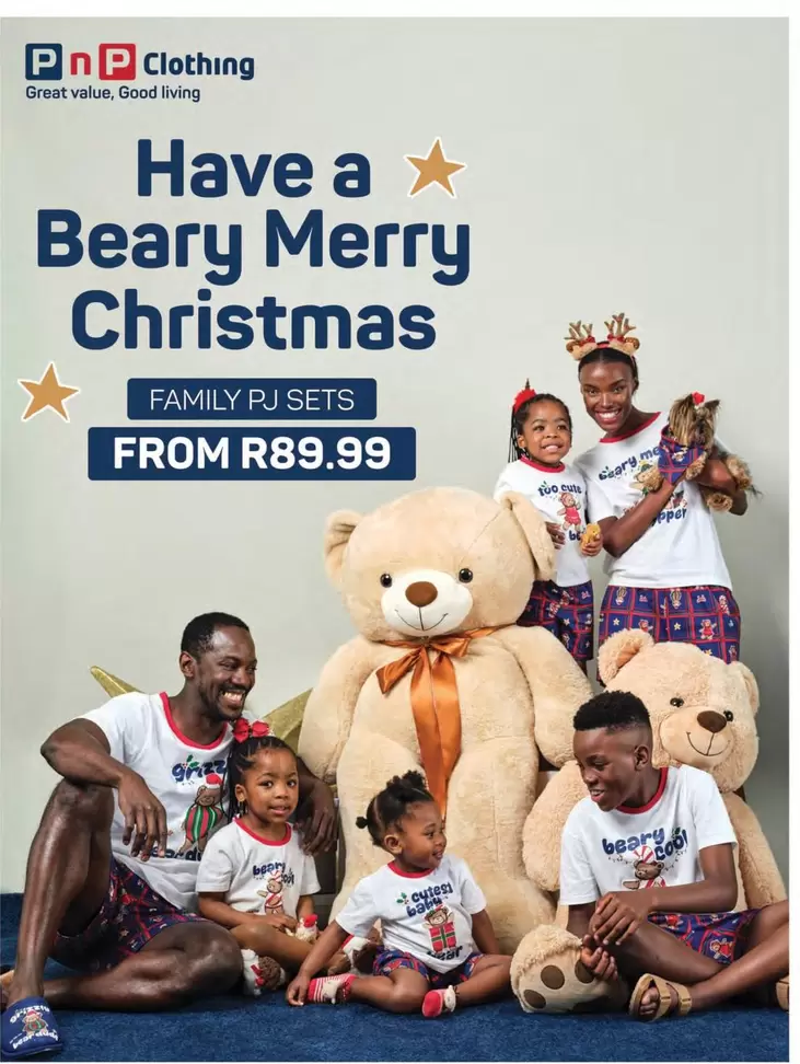 Great Value - FAMILY PJ SETS