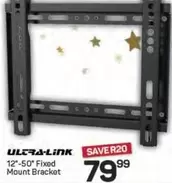 12"-50" Fixed Mount Bracket