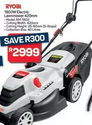 ryobi - Electric Lawnmower 420mm