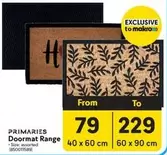 Doormat Range