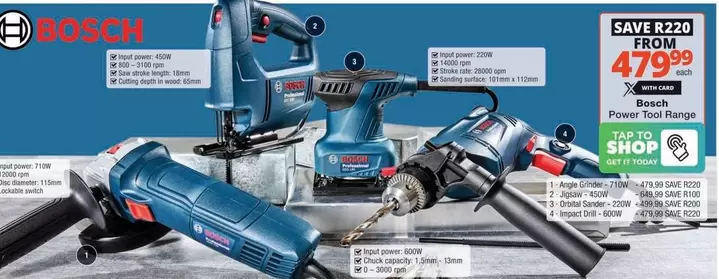 Bosch - Power Tool Range