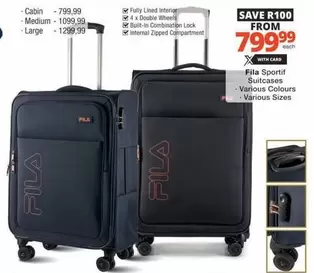 FILA - Sportif Suitcases