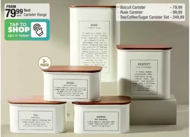 Today - Canister Range