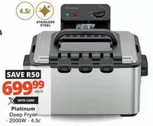 Platinum - Deep Fryer