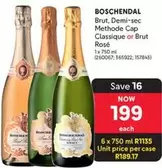 Boschendal - Brut, Demi-sec Methode Cap Classique or Brut Rosé
