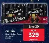 Carling - Black Label Cans