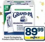 Grand-Pa - Headache Powders Stick Pack